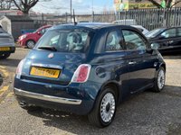 USED 2014 14 FIAT 500 1.2 Lounge Hatchback 3dr Petrol Manual Euro 6 (s/s) (69 bhp) 