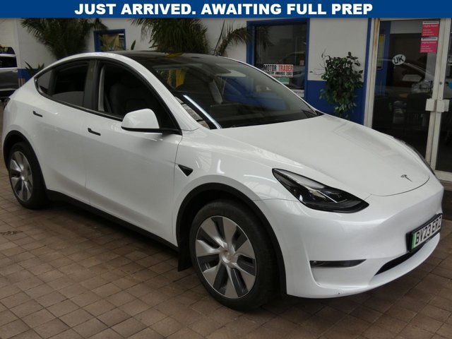 View our Tesla Model Y (Dual Motor) Long Range SUV 5dr Electric Auto 4WDE (384 bhp)
