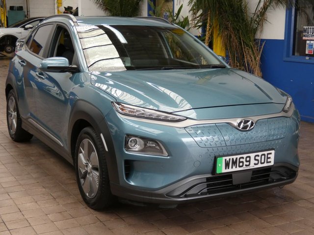 2020 69 Hyundai Kona 64kWh Premium SE SUV 5dr Electric Auto (7kW Charger) (204 ps)
