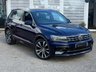 USED 2016 66 VOLKSWAGEN TIGUAN 2.0 TDI BlueMotion Tech R-Line SUV 5dr Diesel Manual Euro 6 (s/s) (150 ps) Finished in ATLANTIC BLUE with contrasting Alcantara Sports trim. This Tiguan is spacious, comfortable and great to drive, while its raised driving position gives you a great view. Features include, Pan Roof, Nav, Virtual Dash, DAB, B/Tooth, ELECTRIC BOOT, 20" Alloys, Park Sensors and more. Dealer serviced at 8955 miles, 17555 miles, 23965 miles, 34264 miles, 40548 miles (inc Cam Belt and Water Pump), 51068 miles, 56067 miles and on arrival at 61254 miles.