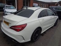 USED 2016 66 MERCEDES-BENZ CLA 2.1 CLA200d AMG Line Coupe 4dr Diesel Manual Euro 6 (s/s) (136 ps) STUNNING CAR 12 MONTHS MOT