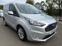 USED 2022 71 FORD TRANSIT CONNECT 1.5 240 EcoBlue Limited Panel Van 5dr Diesel Manual L1 Euro 6 (s/s) (120 ps) 1 OWNER ONLY 22K MILES COMES MOT 1 YEAR AND SERVICE