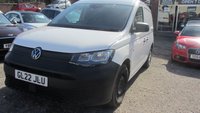 USED 2022 22 VOLKSWAGEN CADDY 2.0 TDI C20 Commerce Panel Van 5dr Diesel Manual SWB Euro 6 (s/s) (102 ps) BLUETOOTH, AIR CON, FSH