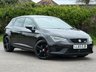 USED 2016 65 SEAT LEON 2.0 TSI Cupra 290 Hatchback 5dr Petrol DSG Euro 6 (s/s) (290 ps) ** RARE 290 BHP CUPRA ** ULEZ FREE ** FULL SERVICE HISTORY 9 STAMPS ** ADVISORY FREE MOT APRIL 2027 ** HALDEX OIL SERVICED AT SEAT 2024 & 36K MILES ** OVER &pound;2700 WORTH OF FACTORY OPTIONAL EXTRAS ** SATELLITE NAVIGATION ** APPLE CAR PLAY AND ANDROID AUTO ** UPGRADED FULL BLACK LEATHER WITH HEATED FRONT SEATS ** CLIMATE CONTROL **  UPGRADED ADAPTIVE CRUISE ** LANE ASSIST ** VOICE COMMAND ** AUTOMATIC LIGHTS AND WIPERS ** GREAT LOW RATE FINANCE PACKAGES AVAILABLE ** NATIONWIDE DELIVERY OPTIONS **