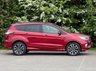 USED 2019 19 FORD KUGA 2.0 TDCi ST-Line SUV 5dr Diesel Powershift Euro 6 (120 ps) ** ULEZ FREE AUTO ** FULL SERVICE HISTORY - 9 STAMPS ** UPGRADED PEARL RED PAINT WITH CONTRASTING 18" BLACK MACHINE FINISHED ALLOYS ** BLACK LEATHER VELOUR INTERIOR ** FRONT + REAR PARKING AID ** ENHANCED ACTIVE PARK ASSIST ** SAT NAV ** DAB ** BLUETOOTH ** VOICE COMMAND ** CLIMATE CONTROL ** CRUISE CONTROL ** AUTO LIGHTS + WIPERS ** POWER FOLD MIRRORS ** HEATED WINDSCREEN ** NATIONWIDE DELIVERY AVAILABLE ** LOW RATE &pound;0 DEPOSIT FINANCE AVAILABLE ** BUY ONLINE IN CONFIDENCE FROM A 5* DEALER **