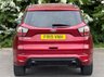 USED 2019 19 FORD KUGA 2.0 TDCi ST-Line SUV 5dr Diesel Powershift Euro 6 (120 ps) ** ULEZ FREE AUTO ** FULL SERVICE HISTORY - 9 STAMPS ** UPGRADED PEARL RED PAINT WITH CONTRASTING 18" BLACK MACHINE FINISHED ALLOYS ** BLACK LEATHER VELOUR INTERIOR ** FRONT + REAR PARKING AID ** ENHANCED ACTIVE PARK ASSIST ** SAT NAV ** DAB ** BLUETOOTH ** VOICE COMMAND ** CLIMATE CONTROL ** CRUISE CONTROL ** AUTO LIGHTS + WIPERS ** POWER FOLD MIRRORS ** HEATED WINDSCREEN ** NATIONWIDE DELIVERY AVAILABLE ** LOW RATE &pound;0 DEPOSIT FINANCE AVAILABLE ** BUY ONLINE IN CONFIDENCE FROM A 5* DEALER **