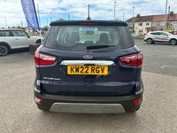 USED 2022 22 FORD ECOSPORT 1.0T EcoBoost GPF Titanium SUV 5dr Petrol Manual Euro 6 (s/s) (125 ps) 1 OWNER FROM NEW* SAT NAV* PARKING SENSORS* CRUISE CONTROL* AUTO START / STOP* TRACTION CONTROL* 6 SPEED* SPEED SIGN RECOGNITION* AIR CON* BLUETOOTH PHONE AND AUDIO* DAB* USB* APPLE CARPLAY* ANDROID AUTO