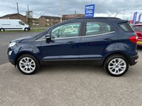 USED 2022 22 FORD ECOSPORT 1.0T EcoBoost GPF Titanium SUV 5dr Petrol Manual Euro 6 (s/s) (125 ps) 1 OWNER FROM NEW* SAT NAV* PARKING SENSORS* CRUISE CONTROL* AUTO START / STOP* TRACTION CONTROL* 6 SPEED* SPEED SIGN RECOGNITION* AIR CON* BLUETOOTH PHONE AND AUDIO* DAB* USB* APPLE CARPLAY* ANDROID AUTO
