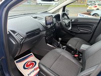USED 2022 22 FORD ECOSPORT 1.0T EcoBoost GPF Titanium SUV 5dr Petrol Manual Euro 6 (s/s) (125 ps) 1 OWNER FROM NEW* SAT NAV* PARKING SENSORS* CRUISE CONTROL* AUTO START / STOP* TRACTION CONTROL* 6 SPEED* SPEED SIGN RECOGNITION* AIR CON* BLUETOOTH PHONE AND AUDIO* DAB* USB* APPLE CARPLAY* ANDROID AUTO