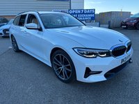 USED 2021 21 BMW 3 SERIES 2.0 320i Sport Touring 5dr Petrol Auto Euro 6 (s/s) (184 ps) 1 OWNER FROM NEW* 3 STAMP BMW SERVICE HISTORY* AUTOMATIC* PADDLE SHIFT* SAT NAV* PARKING SENSORS* CRUISE CONTROL* REVERSING CAMERA* SPLIT BOOT OPENING. HEATED CREAM LEATHER* APPLE CARPLAY* ANDROID AUTO