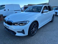 USED 2021 21 BMW 3 SERIES 2.0 320i Sport Touring 5dr Petrol Auto Euro 6 (s/s) (184 ps) 1 OWNER FROM NEW* 3 STAMP BMW SERVICE HISTORY* AUTOMATIC* PADDLE SHIFT* SAT NAV* PARKING SENSORS* CRUISE CONTROL* REVERSING CAMERA* SPLIT BOOT OPENING. HEATED CREAM LEATHER* APPLE CARPLAY* ANDROID AUTO