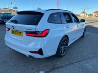 USED 2021 21 BMW 3 SERIES 2.0 320i Sport Touring 5dr Petrol Auto Euro 6 (s/s) (184 ps) 1 OWNER FROM NEW* 3 STAMP BMW SERVICE HISTORY* AUTOMATIC* PADDLE SHIFT* SAT NAV* PARKING SENSORS* CRUISE CONTROL* REVERSING CAMERA* SPLIT BOOT OPENING. HEATED CREAM LEATHER* APPLE CARPLAY* ANDROID AUTO