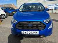 USED 2022 72 FORD ECOSPORT 1.0T EcoBoost GPF ST-Line SUV 5dr Petrol Manual Euro 6 (s/s) (140 ps) 1 OWNER FROM NEW* SAT NAV* PARKING SENSORS* REVERSING CAMERA* CRUISE CONTROL* HEATED WINDSCREEN* PART LEATHER WITH SUEDE* LANE / SPEED ASSIST* TRACTION CONTROL* AUTO START / STOP* 6 SPEED