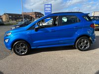 USED 2022 72 FORD ECOSPORT 1.0T EcoBoost GPF ST-Line SUV 5dr Petrol Manual Euro 6 (s/s) (140 ps) 1 OWNER FROM NEW* SAT NAV* PARKING SENSORS* REVERSING CAMERA* CRUISE CONTROL* HEATED WINDSCREEN* PART LEATHER WITH SUEDE* LANE / SPEED ASSIST* TRACTION CONTROL* AUTO START / STOP* 6 SPEED