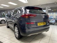USED 2020 70 HYUNDAI TUCSON 1.6 CRDi MHEV SE Nav SUV 5dr Diesel Hybrid DCT Euro 6 (s/s) (136 ps) DARK KNIGHT / AUTOMATIC / DIESEL HYBRID / REVERSING CAMERA / REAR SENSORS / TOUCHSCREEN APPLE CARPLAY & ANDROID AUTO / LANE CONTROL / POWERFOLD MIRRORS / CRUISE CONTROL