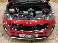 USED 2017 17 KIA SPORTAGE 1.6 T-GDi GT-Line SUV 5dr Petrol Manual AWD Euro 6 (174 bhp) 12,277 MLS ONLY ONE OWNER HIGH SPEC EXC CONDITION