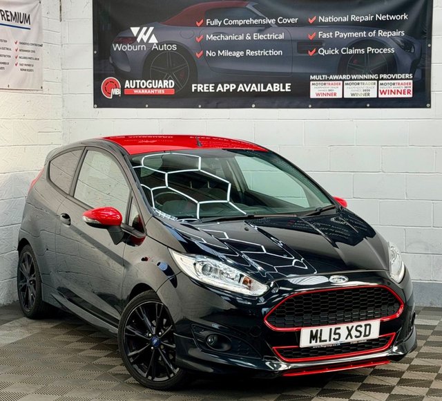 2015 15 FORD FIESTA 1.0T EcoBoost Zetec S Black Edition Hatchback 3dr Petrol Manual Euro 6 (s/s) (140 ps) 