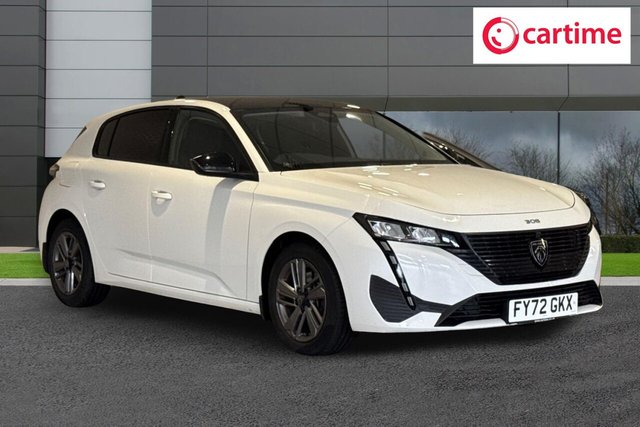 View our Peugeot 308 1.5 BlueHDi Active Premium Hatchback 5dr Diesel EAT Euro 6 (s/s) (130 ps) Rear Parking Sensors, Mirror Screen, Visibility Pack, 16In Alloys, Power Folding Door Mirrors