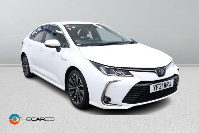 2021 COROLLA 1.8 VVT H GPF DESIGN SALOON 4DR PETROL HYBRID CVT EURO 6... photo