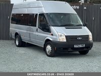 USED 2013 63 FORD TRANSIT 2.2 TDCi 430 HDT Minibus 5dr Diesel Manual RWD L4 H3 (133 bhp) 