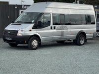 USED 2013 63 FORD TRANSIT 2.2 TDCi 430 HDT Minibus 5dr Diesel Manual RWD L4 H3 (133 bhp) 