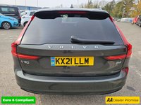 USED 2021 21 VOLVO V90 Grey 2.0 B4 MHEV R-Design, 80,900 miles, ULEZ compliant, Automatic, Sat Nav, Leather, Rear camera, CarPlay/Android Auto, Full Volvo Service history This 2021 Volvo V90 B4 R Design offers a compelling blend of style and efficiency, boasting a 2.0 litre petrol hybrid engine and meeting Euro 6 emission standards.  With a 3 month warranty for your peace of mind, this R Design trim level comes equipped with a Climate Pack featuring heated seats and a heated steering wheel, perfect for those colder days.  Enjoy seamless connectivity with smartphone integration, including Apple CarPlay and Android Auto, and the convenience of Keyless Drive with ke
