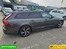 USED 2021 21 VOLVO V90 Grey 2.0 B4 MHEV R-Design, 80,900 miles, ULEZ compliant, Automatic, Sat Nav, Leather, Rear camera, CarPlay/Android Auto, Full Volvo Service history This 2021 Volvo V90 B4 R Design offers a compelling blend of style and efficiency, boasting a 2.0 litre petrol hybrid engine and meeting Euro 6 emission standards.  With a 3 month warranty for your peace of mind, this R Design trim level comes equipped with a Climate Pack featuring heated seats and a heated steering wheel, perfect for those colder days.  Enjoy seamless connectivity with smartphone integration, including Apple CarPlay and Android Auto, and the convenience of Keyless Drive with ke