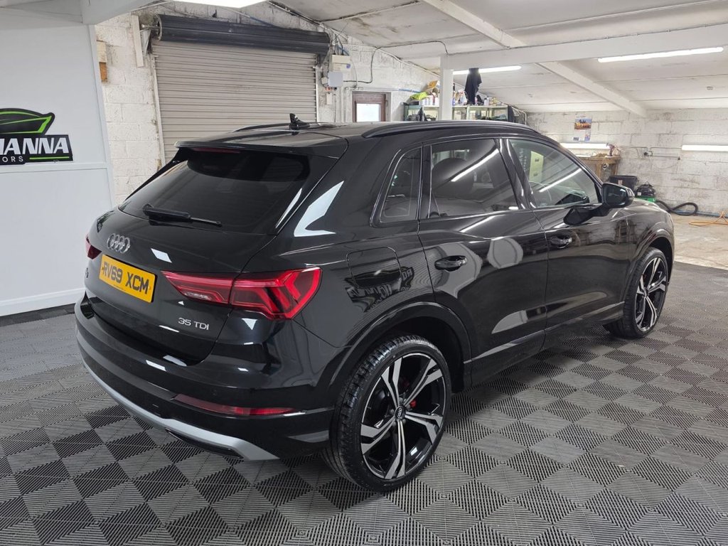 USED 2019 69 AUDI Q3 2.0 TDI 35 Sport SUV 5dr Diesel S Tronic Euro 6 (s/s) (150 ps) Bluetooth - SatNav - Sensors!