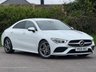 USED 2021 21 MERCEDES-BENZ CLA 1.3 CLA200 AMG Line Coupe 4dr Petrol 7G-DCT Euro 6 (s/s) (163 ps) ** ULEZ FREE PETROL AUTO ** BRAND NEW SERVICE + MOT DONE MARTCH 2026 ** PEARL WHITE PAINT ** BLACK LEATHER INTERIOR ** HEATED FRONT SEATS ** 10.25" MULTIMEDIA SCREEN WITH TOUCHSCREEN ** SATELLITE NAVIGATION ** APPLE CAR PLAY + ANDROID AUTO ** FRONT + REAR PARKING AID ** REAR CAMERA ** BLUETOOTH ** DAB ** CRUISE CONTROL ** AUTO LIGHTS + WIPERS ** BRAKE ASSIST ** LANE ASSIST ** POWER MIRRORS ** 18" AMG TWIN SPOKE ALLOYS ** NATIONWIDE DELIVERY AVAILABLE ** LOW RATE &pound;0 DEPOSIT FINANCE AVAILABLE **