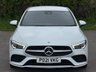 USED 2021 21 MERCEDES-BENZ CLA 1.3 CLA200 AMG Line Coupe 4dr Petrol 7G-DCT Euro 6 (s/s) (163 ps) ** ULEZ FREE PETROL AUTO ** BRAND NEW SERVICE + MOT DONE MARTCH 2026 ** PEARL WHITE PAINT ** BLACK LEATHER INTERIOR ** HEATED FRONT SEATS ** 10.25" MULTIMEDIA SCREEN WITH TOUCHSCREEN ** SATELLITE NAVIGATION ** APPLE CAR PLAY + ANDROID AUTO ** FRONT + REAR PARKING AID ** REAR CAMERA ** BLUETOOTH ** DAB ** CRUISE CONTROL ** AUTO LIGHTS + WIPERS ** BRAKE ASSIST ** LANE ASSIST ** POWER MIRRORS ** 18" AMG TWIN SPOKE ALLOYS ** NATIONWIDE DELIVERY AVAILABLE ** LOW RATE &pound;0 DEPOSIT FINANCE AVAILABLE **