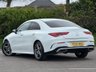 USED 2021 21 MERCEDES-BENZ CLA 1.3 CLA200 AMG Line Coupe 4dr Petrol 7G-DCT Euro 6 (s/s) (163 ps) ** ULEZ FREE PETROL AUTO ** BRAND NEW SERVICE + MOT DONE MARTCH 2026 ** PEARL WHITE PAINT ** BLACK LEATHER INTERIOR ** HEATED FRONT SEATS ** 10.25" MULTIMEDIA SCREEN WITH TOUCHSCREEN ** SATELLITE NAVIGATION ** APPLE CAR PLAY + ANDROID AUTO ** FRONT + REAR PARKING AID ** REAR CAMERA ** BLUETOOTH ** DAB ** CRUISE CONTROL ** AUTO LIGHTS + WIPERS ** BRAKE ASSIST ** LANE ASSIST ** POWER MIRRORS ** 18" AMG TWIN SPOKE ALLOYS ** NATIONWIDE DELIVERY AVAILABLE ** LOW RATE &pound;0 DEPOSIT FINANCE AVAILABLE **