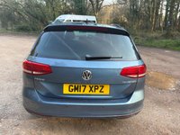 USED 2017 17 VOLKSWAGEN PASSAT 1.6 TDI BlueMotion Estate 5dr Diesel Manual Euro 6 (s/s) (120 ps) Great load carrier very spacious. DAB, Bluetooth, Apple/Android carplay, Rear park system, 2 keys, FSH
