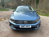 USED 2017 17 VOLKSWAGEN PASSAT 1.6 TDI BlueMotion Estate 5dr Diesel Manual Euro 6 (s/s) (120 ps) Great load carrier very spacious. DAB, Bluetooth, Apple/Android carplay, Rear park system, 2 keys, FSH