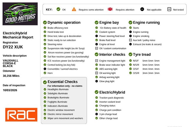 2022 VAUXHALL CORSA-E - Photo 9
