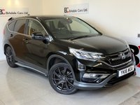 USED 2016 16 HONDA CR-V 1.6 i-DTEC Black Edition SUV 5dr Diesel 4WD Auto Euro 6 (160 ps) Stunning Vehicle - Just Two Private Owners - Full Service History - Satellite Navigation - Black Leather Interior - 4WD - Comprehensive 3 Months Warranty (Option To Extend) - Minimum 6 Months MOT - Climate Control - Cruise Control - HDMI/USB Connectivity - Rear View Camera - Blind Spot/Lane Departure Warning - Park Sensors - DAB Radio - Electric Windows/Power Fold Mirrors - Spare Wheel - Side Steps - 2 Keys - Free 12 Months AA Cover - Independent 88 Point Pre Sale Inspection With Health Check