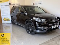 USED 2016 16 HONDA CR-V 1.6 i-DTEC Black Edition SUV 5dr Diesel 4WD Auto Euro 6 (160 ps) Stunning Vehicle - Just Two Private Owners - Full Service History - Satellite Navigation - Black Leather Interior - 4WD - Comprehensive 3 Months Warranty (Option To Extend) - Minimum 6 Months MOT - Climate Control - Cruise Control - HDMI/USB Connectivity - Rear View Camera - Blind Spot/Lane Departure Warning - Park Sensors - DAB Radio - Electric Windows/Power Fold Mirrors - Spare Wheel - Side Steps - 2 Keys - Free 12 Months AA Cover - Independent 88 Point Pre Sale Inspection With Health Check