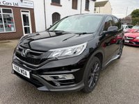 USED 2016 16 HONDA CR-V 1.6 i-DTEC Black Edition SUV 5dr Diesel 4WD Auto Euro 6 (160 ps) Stunning Vehicle - Just Two Private Owners - Full Service History - Satellite Navigation - Black Leather Interior - 4WD - Comprehensive 3 Months Warranty (Option To Extend) - Minimum 6 Months MOT - Climate Control - Cruise Control - HDMI/USB Connectivity - Rear View Camera - Blind Spot/Lane Departure Warning - Park Sensors - DAB Radio - Electric Windows/Power Fold Mirrors - Spare Wheel - Side Steps - 2 Keys - Free 12 Months AA Cover - Independent 88 Point Pre Sale Inspection With Health Check