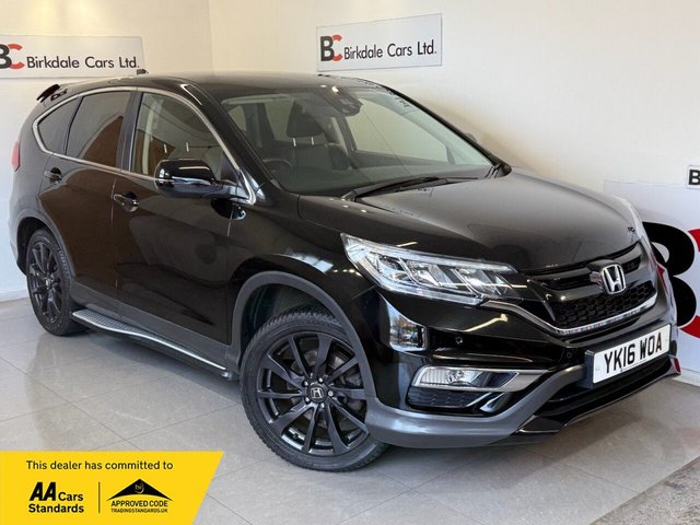 View our Honda CR-V 1.6 i-DTEC Black Edition SUV 5dr Diesel 4WD Auto Euro 6 (160 ps)