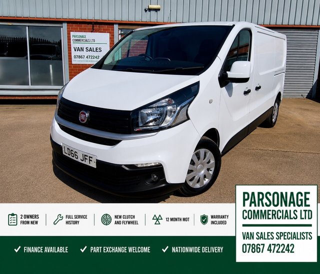 View our Fiat Talento 1.6 MultiJet 10 Panel Van 5dr Diesel Manual L1 H1 Euro 6 (120 ps)