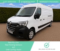 USED 2023 23 RENAULT MASTER 2.3 dCi 35 Business+ Panel Van 4dr Diesel Manual FWD LWB Medium Roof Euro 6 (135 ps) 