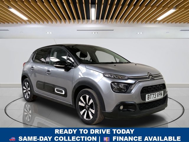 2023 73 CITROEN C3 1.2 PureTech PLUS Hatchback 5dr Petrol Manual Euro 6 (s/s) (83 ps) Bluetooth | Central Locking