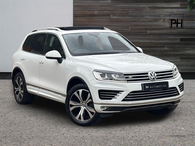 2016 65 Volkswagen Touareg 3.0 TDI V6 BlueMotion Tech R-Line SUV 5dr Diesel Tiptronic 4WD Euro 6 (s/s) (262 ps)