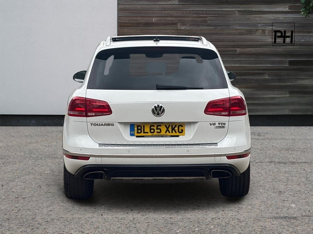 USED 2016 65 VOLKSWAGEN TOUAREG 3.0 TDI V6 BlueMotion Tech R-Line SUV 5dr Diesel Tiptronic 4WD Euro 6 (s/s) (262 ps) 2 OWNERS|JUST SERVICED
