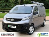 USED 2021 21 VAUXHALL Vivaro Electric 3100 75kWh Dynamic Panel Van 5dr Electric Auto L1 H1 (136 ps) 75KW-JUST SERVICED-INTERNAL RACKING