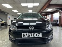 USED 2017 67 VOLKSWAGEN POLO 1.0 Match Edition Hatchback 5dr Petrol Manual Euro 6 (s/s) (60 ps) Big Spec + Low Running Costs