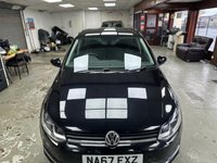 USED 2017 67 VOLKSWAGEN POLO 1.0 Match Edition Hatchback 5dr Petrol Manual Euro 6 (s/s) (60 ps) Big Spec + Low Running Costs