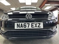 USED 2017 67 VOLKSWAGEN POLO 1.0 Match Edition Hatchback 5dr Petrol Manual Euro 6 (s/s) (60 ps) Big Spec + Low Running Costs