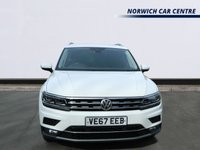 USED 2017 67 VOLKSWAGEN TIGUAN 2.0 TDI SEL SUV 5dr Diesel DSG Euro 6 (s/s) (150 ps) PAN SUNROOF DAB SATNAV PARK PILOT