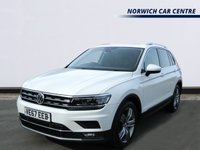 USED 2017 67 VOLKSWAGEN TIGUAN 2.0 TDI SEL SUV 5dr Diesel DSG Euro 6 (s/s) (150 ps) PAN SUNROOF DAB SATNAV PARK PILOT