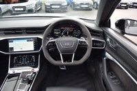 USED 2021 21 AUDI RS6 AVANT 4.0 TFSI V8 Carbon Black Estate 5dr Petrol Tiptronic quattro Euro 6 (s/s) (600 ps) PAN ROOF / CARBON EXT / FASH